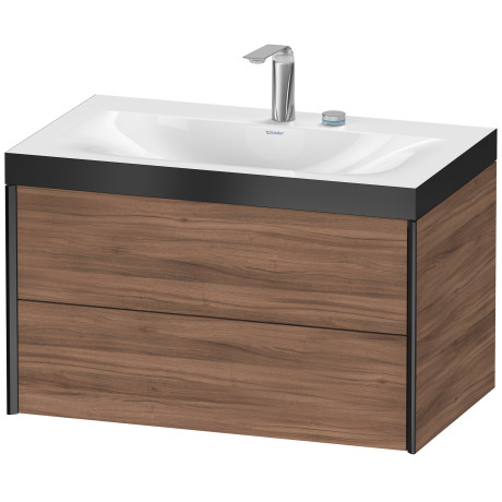 Furniture washbasin c-bonded with vanity wall mounted, XV4615EB279P
