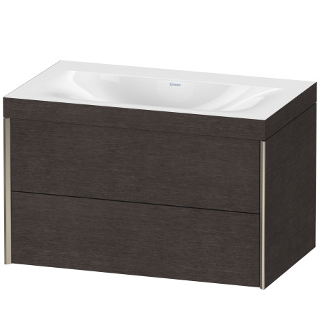 Furniture washbasin c-bonded with vanity wall mounted, XV4615NB172C