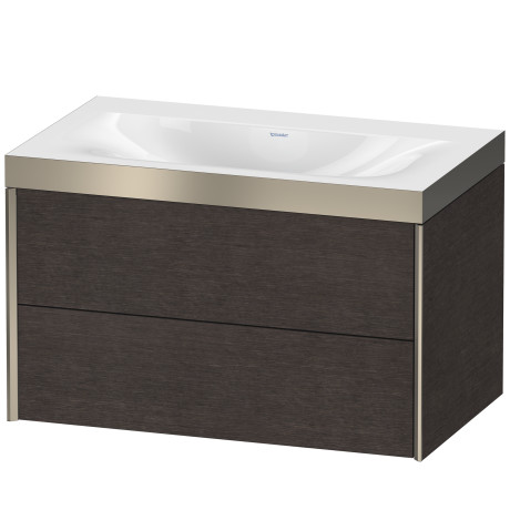 Furniture washbasin c-bonded with vanity wall mounted, XV4615NB172P