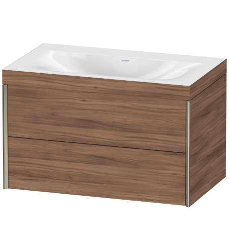 Furniture washbasin c-bonded with vanity wall mounted, XV4615NB179C