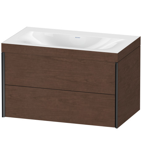 Furniture washbasin c-bonded with vanity wall mounted, XV4615NB213C