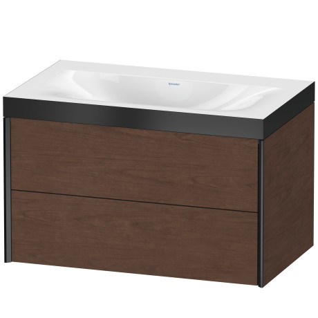 Furniture washbasin c-bonded with vanity wall mounted, XV4615NB213P