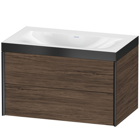 Furniture washbasin c-bonded with vanity wall mounted, XV4615NB221P