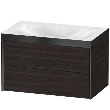 Furniture washbasin c-bonded with vanity wall mounted, XV4615NB269P