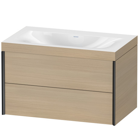 Furniture washbasin c-bonded with vanity wall mounted, XV4615NB271C
