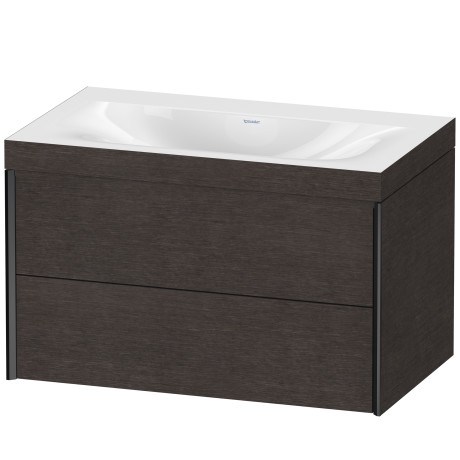 Furniture washbasin c-bonded with vanity wall mounted, XV4615NB272C