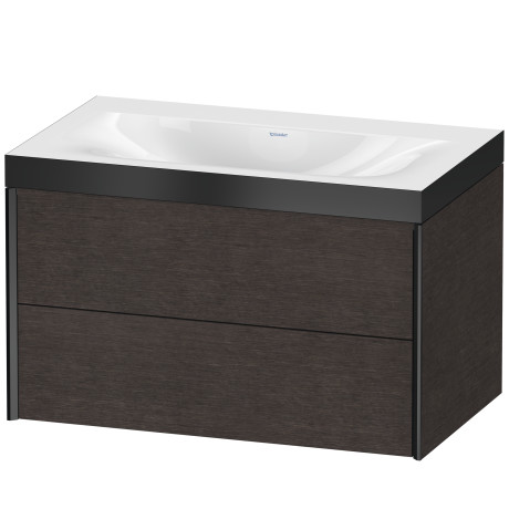Furniture washbasin c-bonded with vanity wall mounted, XV4615NB272P