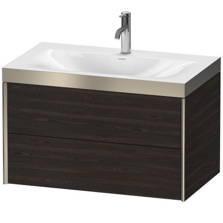 Furniture washbasin c-bonded with vanity wall mounted, XV4615OB169P