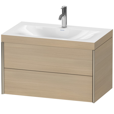 Furniture washbasin c-bonded with vanity wall mounted, XV4615OB171C