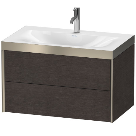 Furniture washbasin c-bonded with vanity wall mounted, XV4615OB172P