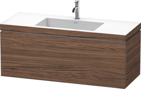 Furniture washbasin c-bonded with vanity wall mounted, LC6919O2121 furniture washbasin Vero Air included
