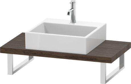 Console for above-counter basin and vanity basin Compact, LC100C02121 Width max. 78 3/4