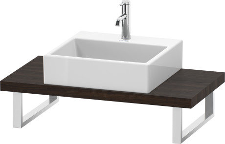 Console for above-counter basin and vanity basin Compact, LC100C06969 Width max. 78 3/4