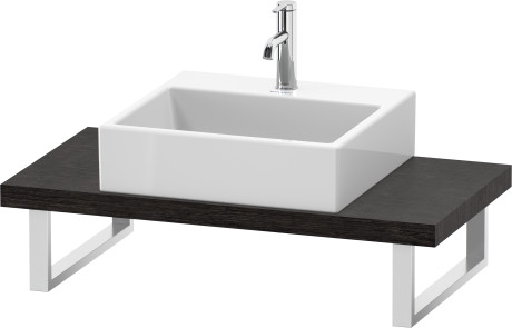 Console for above-counter basin and vanity basin Compact, LC100C07272 Width max. 78 3/4