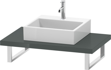 Plan de toilette pour vasques à poser et vasques à encastrer, LC102C03838 largeur max. 2000 mm