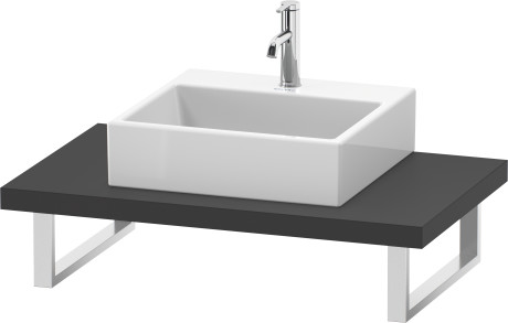 Plan de toilette pour vasques à poser et vasques à encastrer, LC102C04949 largeur max. 2000 mm
