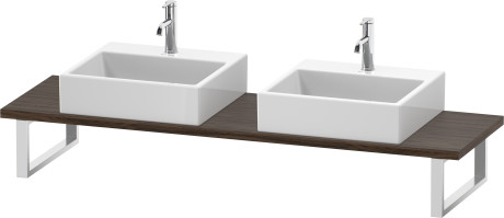 Plan de toilette Compact pour vasques à poser et vasques à encastrer, LC105C02121 largeur max. 2000 mm