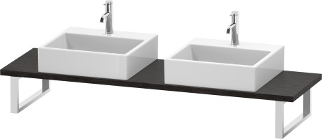 Plan de toilette Compact pour vasques à poser et vasques à encastrer, LC105C07272 largeur max. 2000 mm