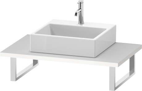 Plan de toilette pour vasques à poser et vasques à encastrer, LC106C01818 largeur max. 2000 mm