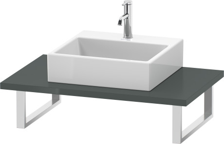 Plan de toilette pour vasques à poser et vasques à encastrer, LC106C03838 largeur max. 2000 mm