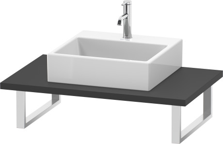 Plan de toilette pour vasques à poser et vasques à encastrer, LC106C04949 largeur max. 2000 mm