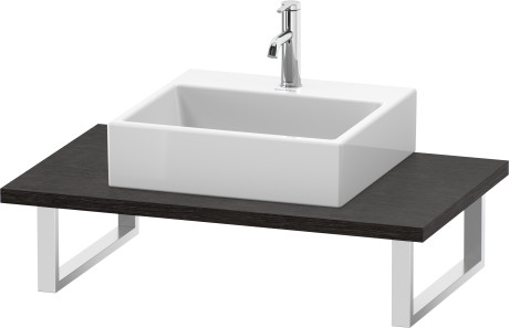 Plan de toilette pour vasques à poser et vasques à encastrer, LC106C07272 largeur max. 2000 mm