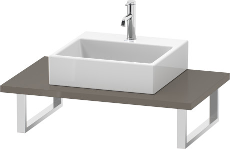 Plan de toilette pour vasques à poser et vasques à encastrer, LC106C08989 largeur max. 2000 mm