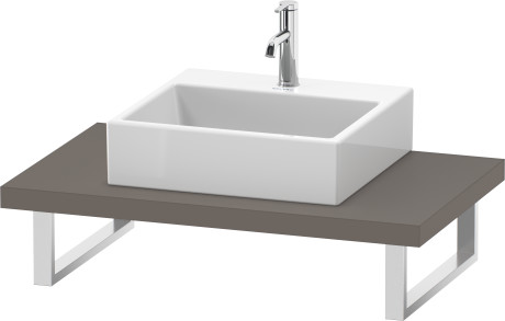 Plan de toilette pour vasques à poser et vasques à encastrer, DS102C04343 largeur max. 2000 mm