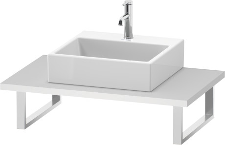 Plan de toilette pour vasques à poser et vasques à encastrer, DS106C01818 largeur max. 2000 mm