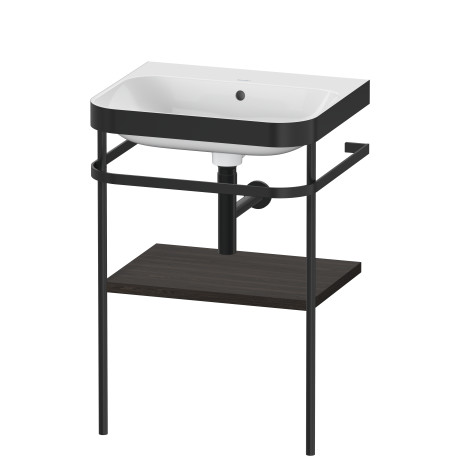 Furniture washbasin c-bonded with metal console floorstanding, HP4735N6969