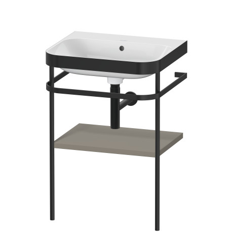 Furniture washbasin c-bonded with metal console floorstanding, HP4735N9292