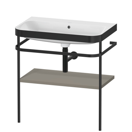 Furniture washbasin c-bonded with metal console floorstanding, HP4737N9292