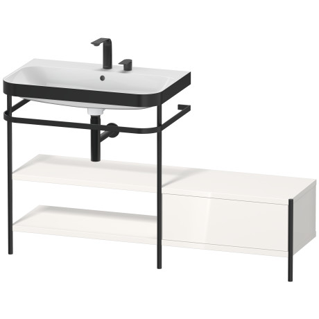 Lavabo pour meuble c-bonded avec console métallique à poser, HP4752E2222