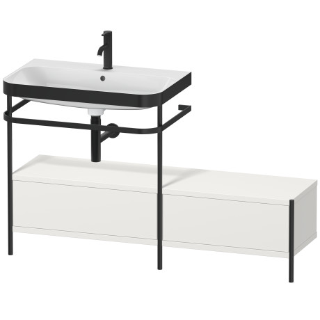 Lavabo pour meuble c-bonded avec console métallique à poser, HP4762O3939