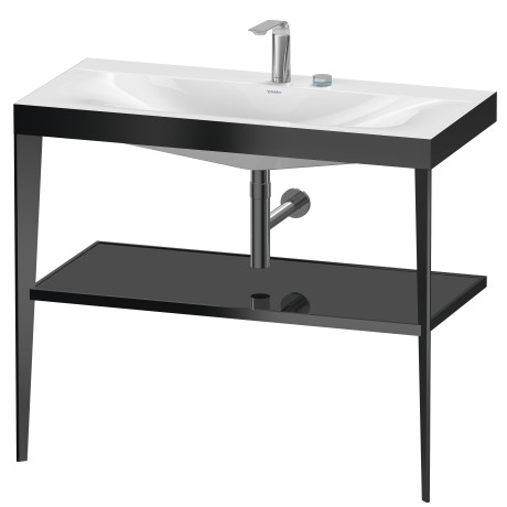 Furniture washbasin c-bonded with metal console floor-standing, XV4716EB240