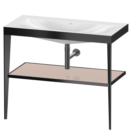 Furniture washbasin c-bonded with metal console floor-standing, XV4716NB210