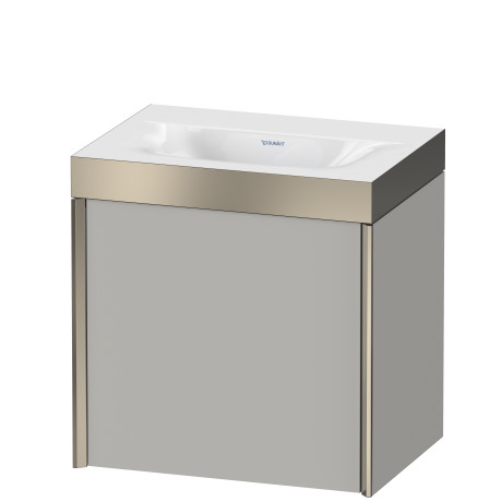 Furniture washbasin c-bonded with vanity wall mounted, XV4631NB107P