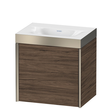 Furniture washbasin c-bonded with vanity wall mounted, XV4631NB121P