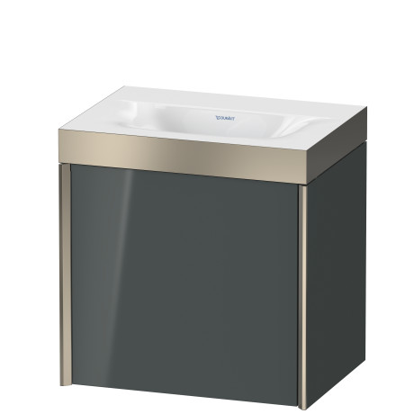 Furniture washbasin c-bonded with vanity wall mounted, XV4631NB138P