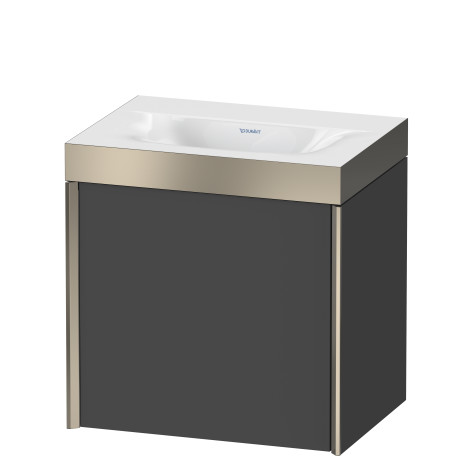 Furniture washbasin c-bonded with vanity wall mounted, XV4631NB149P