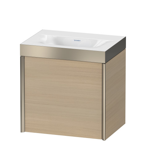 Furniture washbasin c-bonded with vanity wall mounted, XV4631NB171P