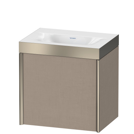 Furniture washbasin c-bonded with vanity wall mounted, XV4631NB172P