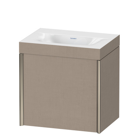Furniture washbasin c-bonded with vanity wall mounted, XV4631NB175C