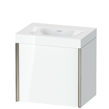 Furniture washbasin c-bonded with vanity wall mounted, XV4631NB185C