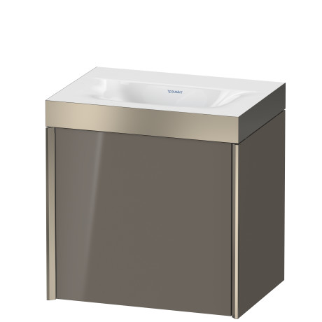 Furniture washbasin c-bonded with vanity wall mounted, XV4631NB189P