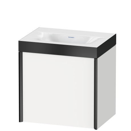 Furniture washbasin c-bonded with vanity wall mounted, XV4631NB218P