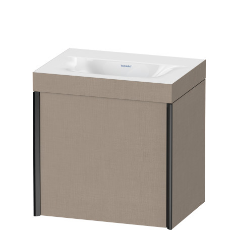 Furniture washbasin c-bonded with vanity wall mounted, XV4631NB275C