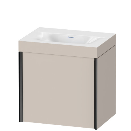 Furniture washbasin c-bonded with vanity wall mounted, XV4631NB291C