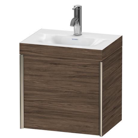Furniture washbasin c-bonded with vanity wall mounted, XV4631OB121C