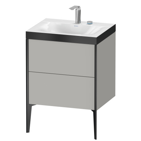 Furniture washbasin c-bonded with vanity floorstanding, XV4709EB207P